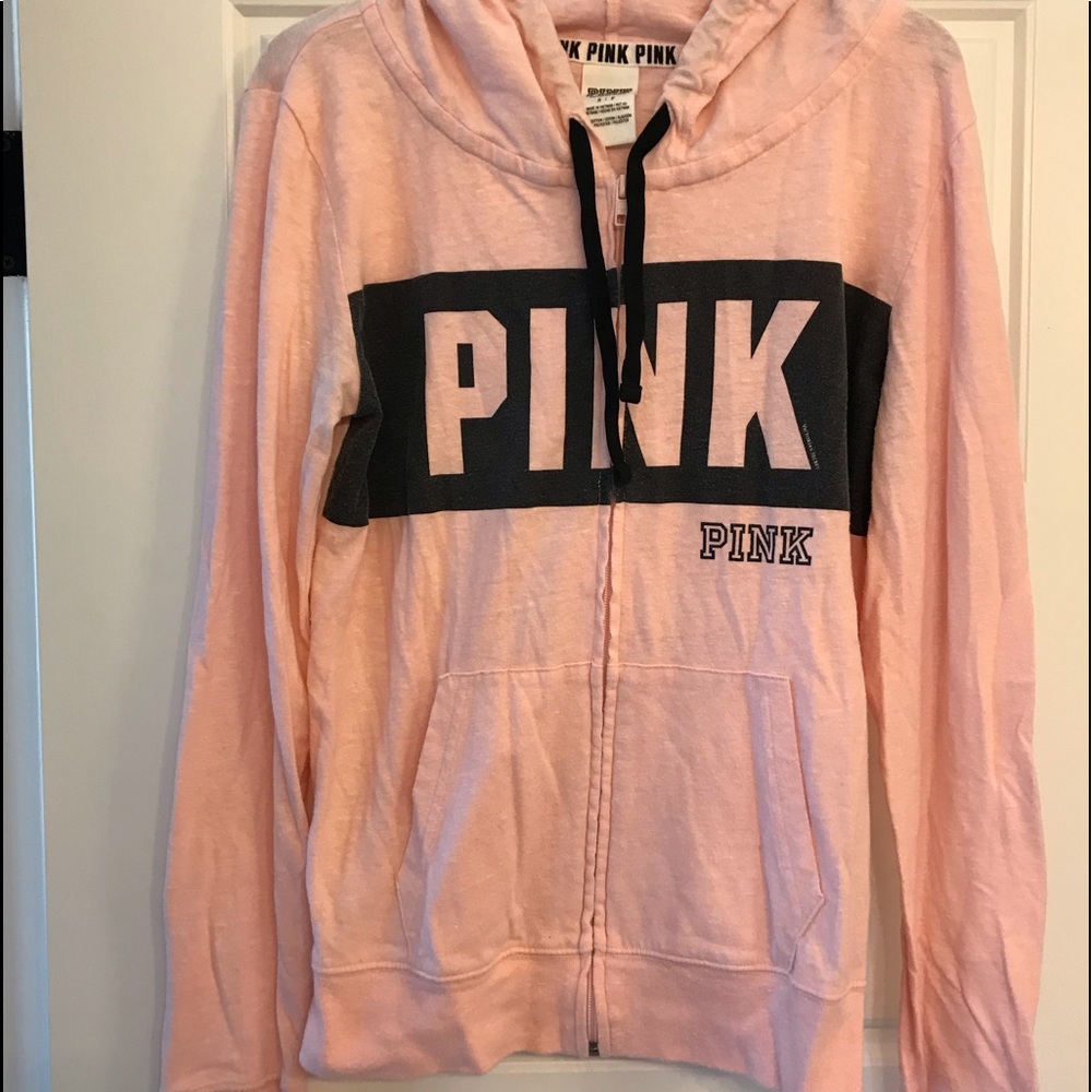 Zip-up PINK sweatshirt